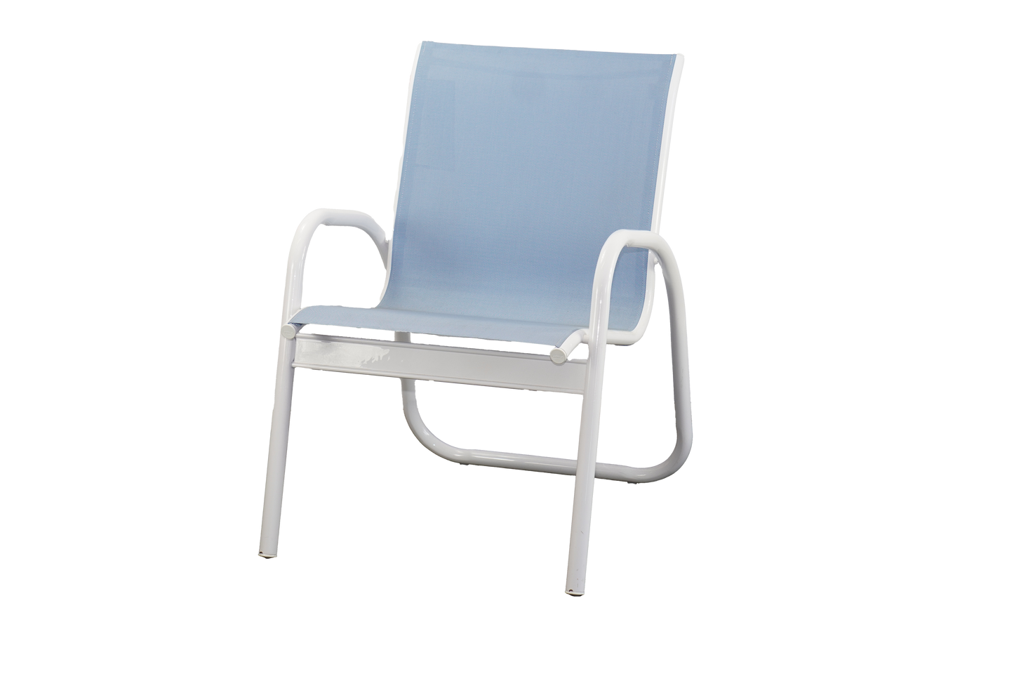 Gardenella Sling Chair White/Sky