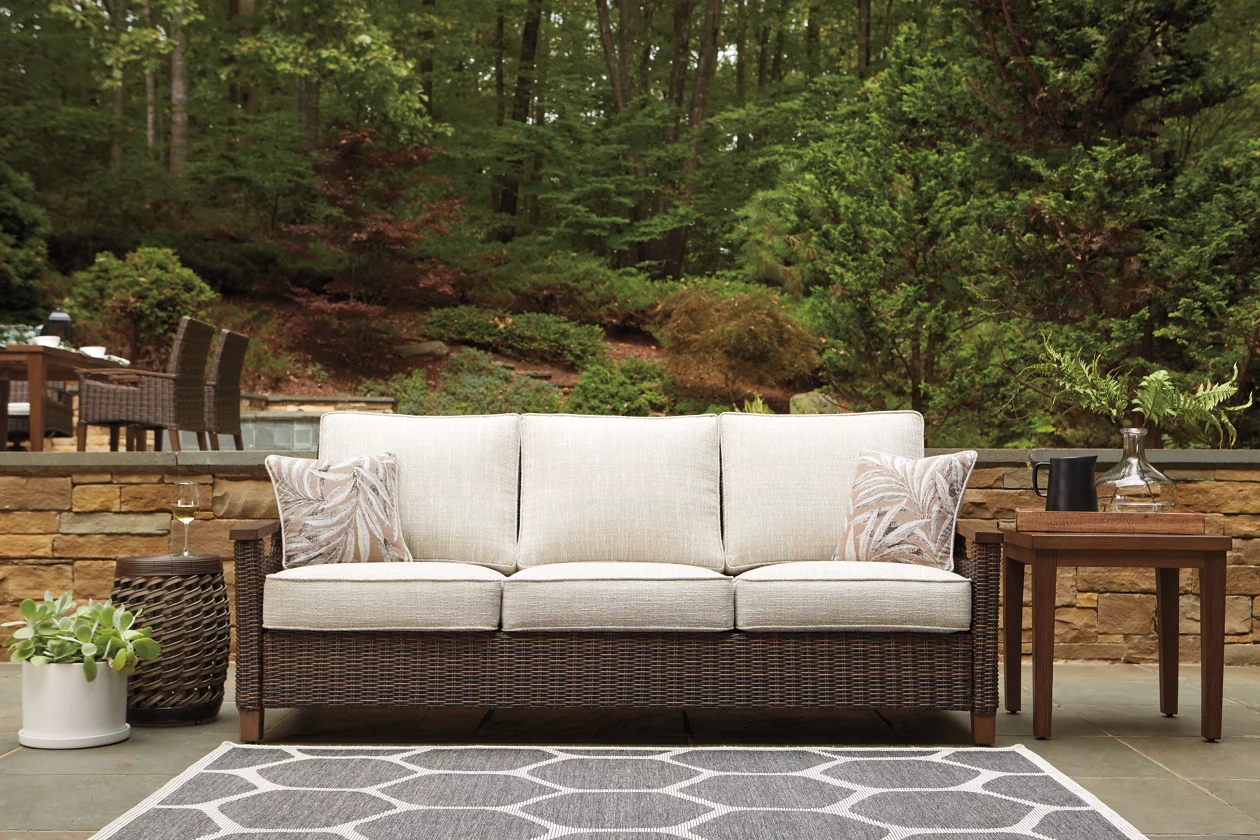 Paradise Trail Outdoor Sofa with Cushion