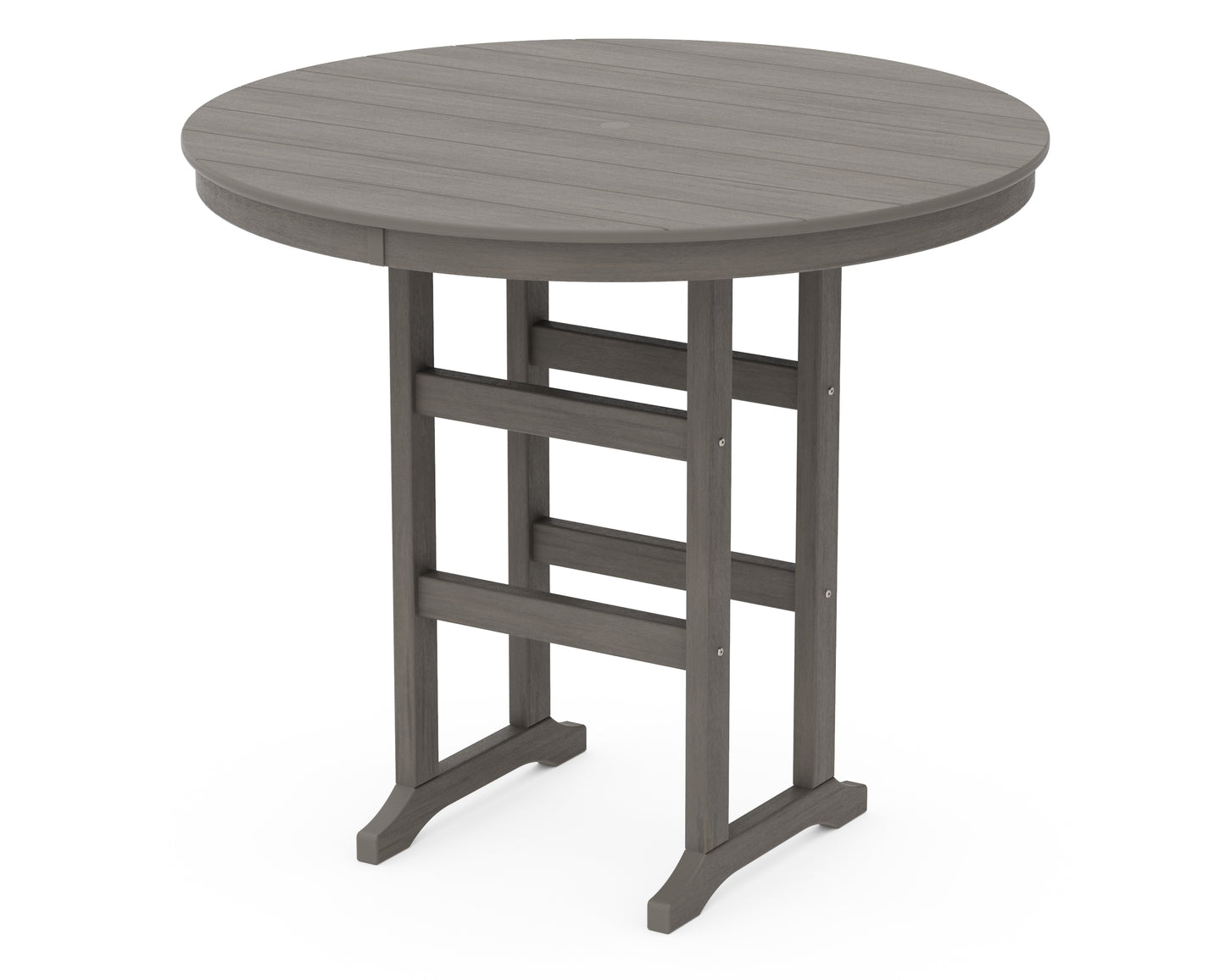 48" Round Farmhouse Bar Table