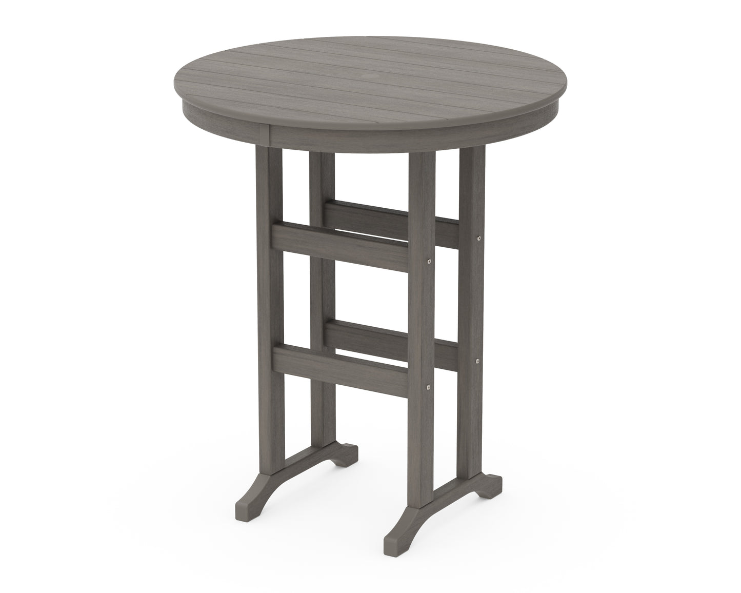 36" Round Farmhouse Bar Table