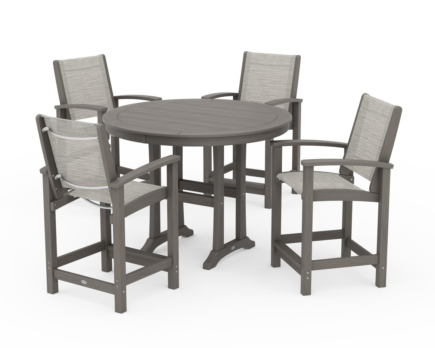 Coastal 5-Piece Counter Set