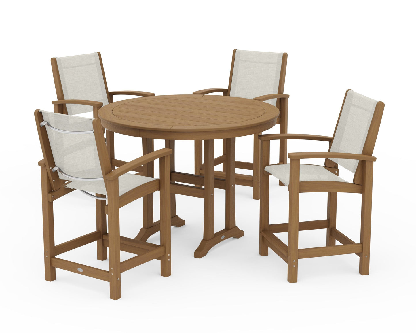 Coastal 5-Piece Counter Set