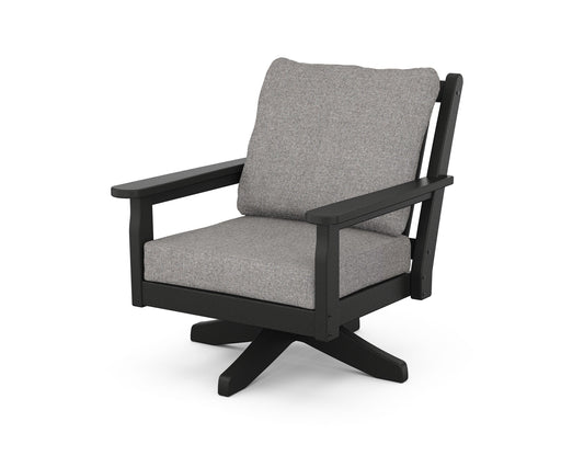 Chippendale Deep Seating Swivel Chair