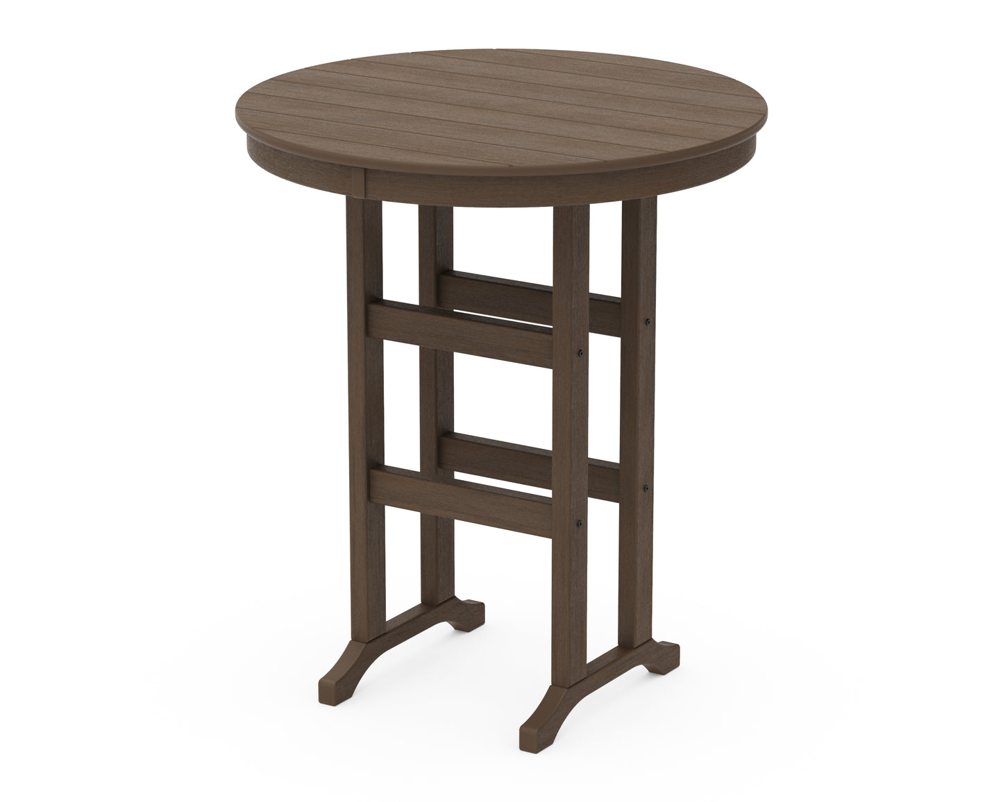 36" Round Farmhouse Bar Table