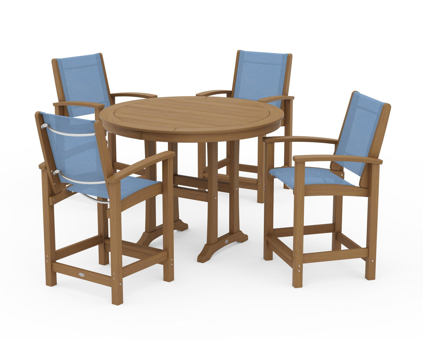 Coastal 5-Piece Counter Set