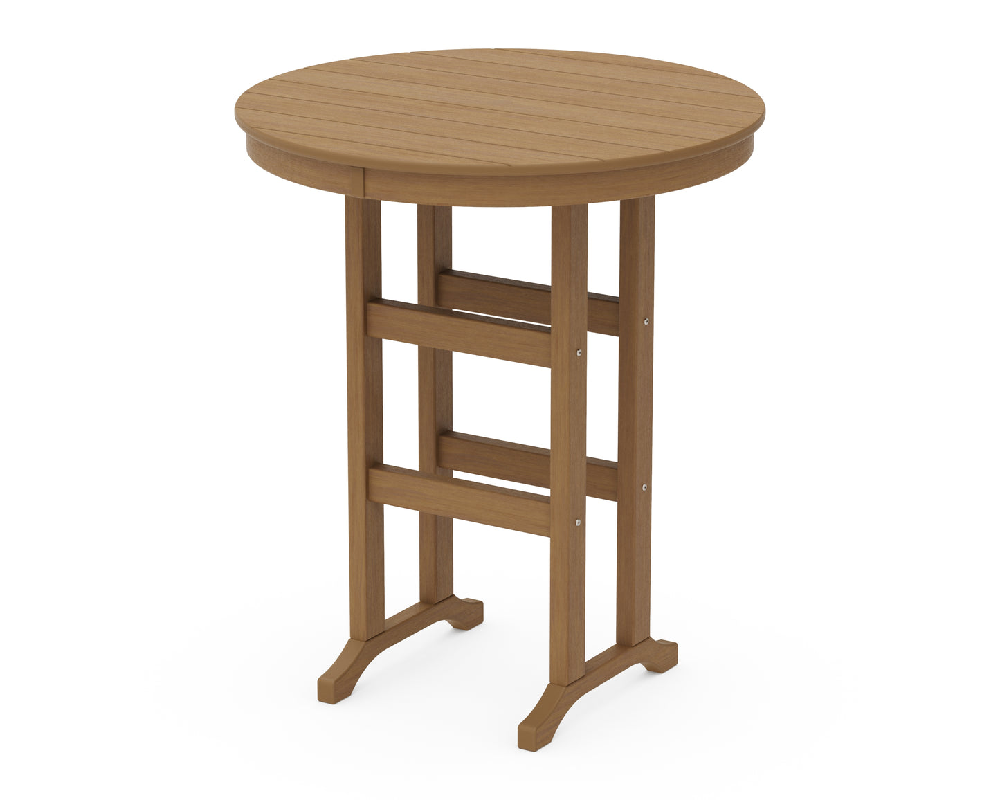36" Round Farmhouse Bar Table