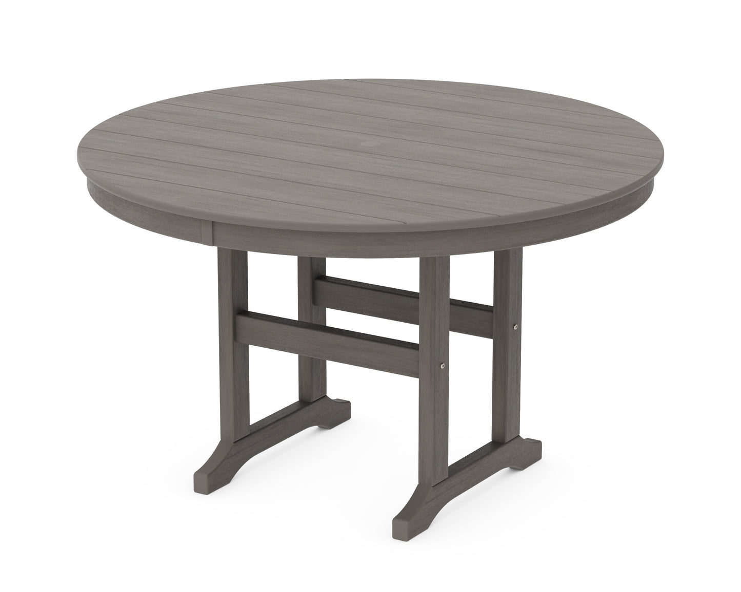 48" Round Farmhouse Dining Table