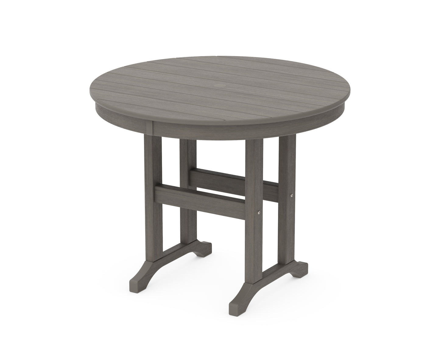 36" Round Farmhouse Dining Table