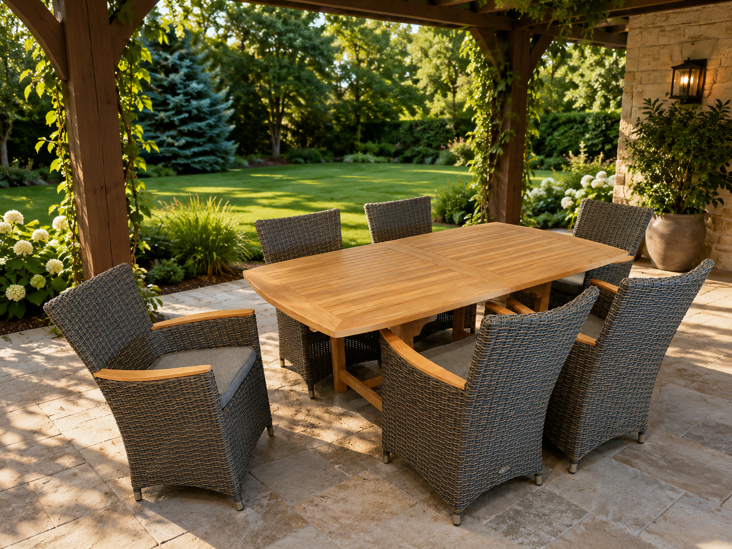 Helena 7-Piece Expanding Dining Set