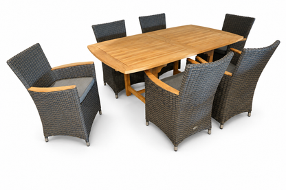 Helena 7-Piece Expanding Dining Set