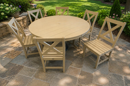 Braxton 7-Piece Round Dining Set
