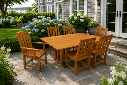 Vineyard 7-Piece Trestle Dining Set