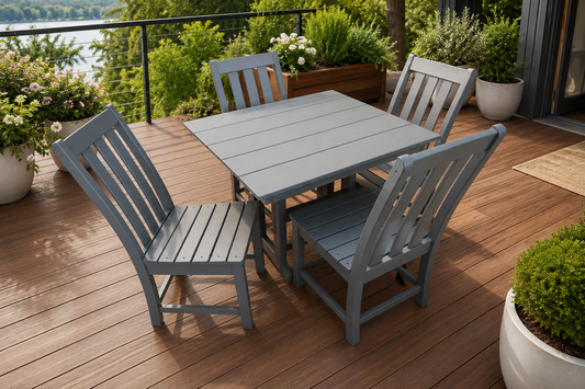 Vineyard 5-Piece Square Dining Set