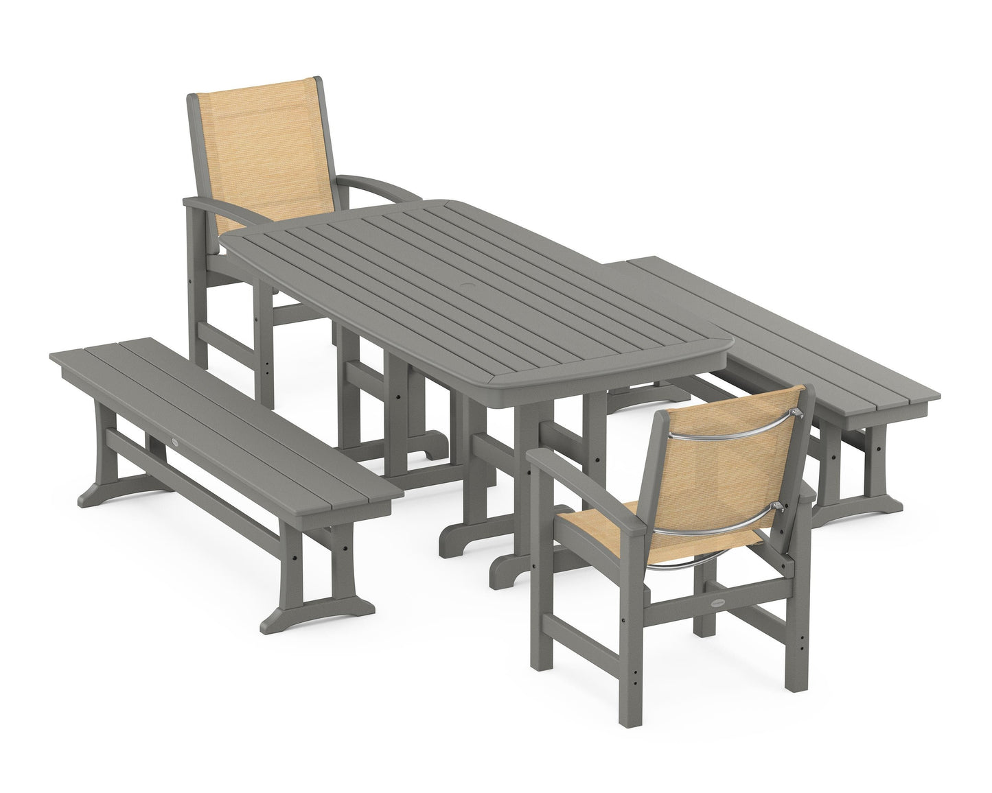 Coastal 5-Piece Dining Set