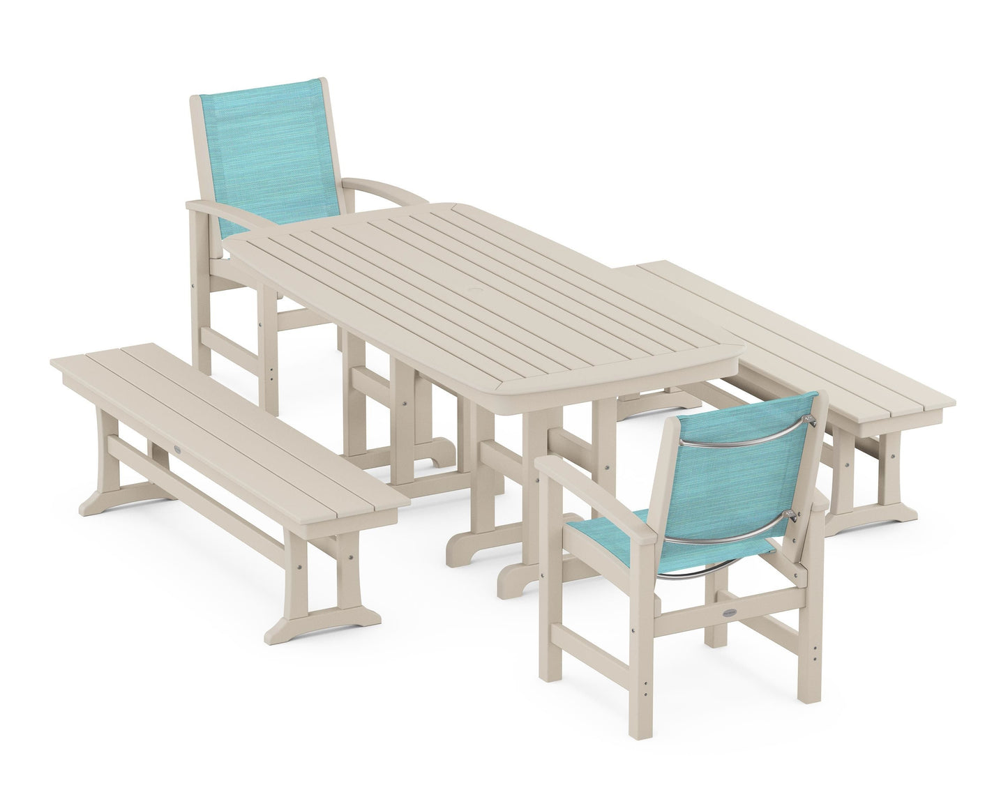 Coastal 5-Piece Dining Set