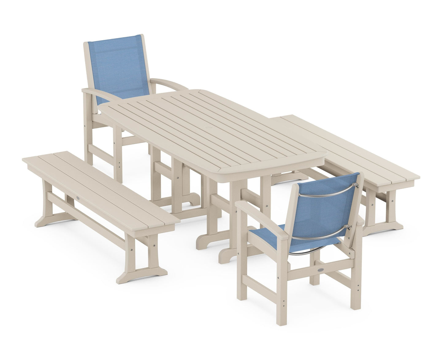 Coastal 5-Piece Dining Set