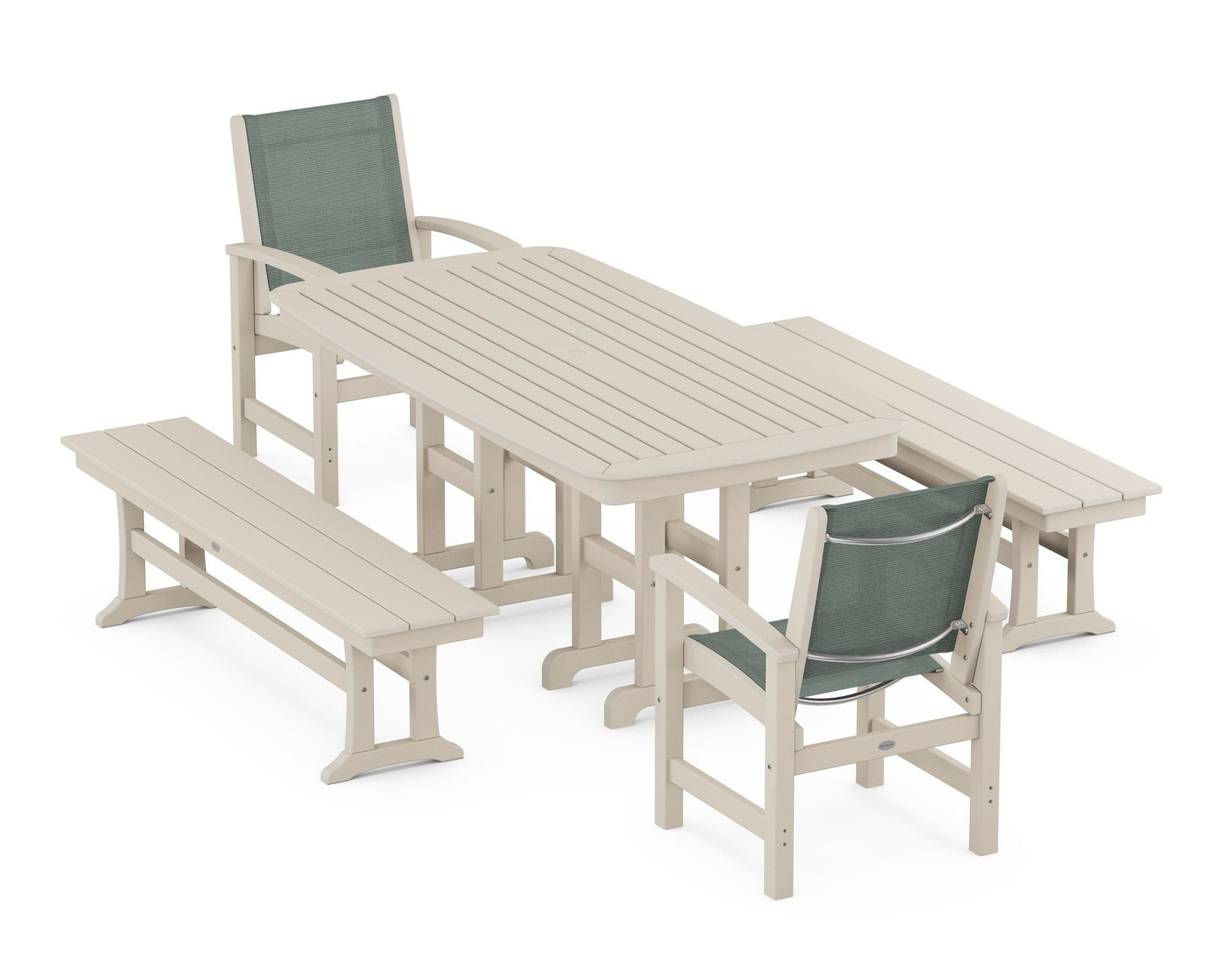 Coastal 5-Piece Dining Set