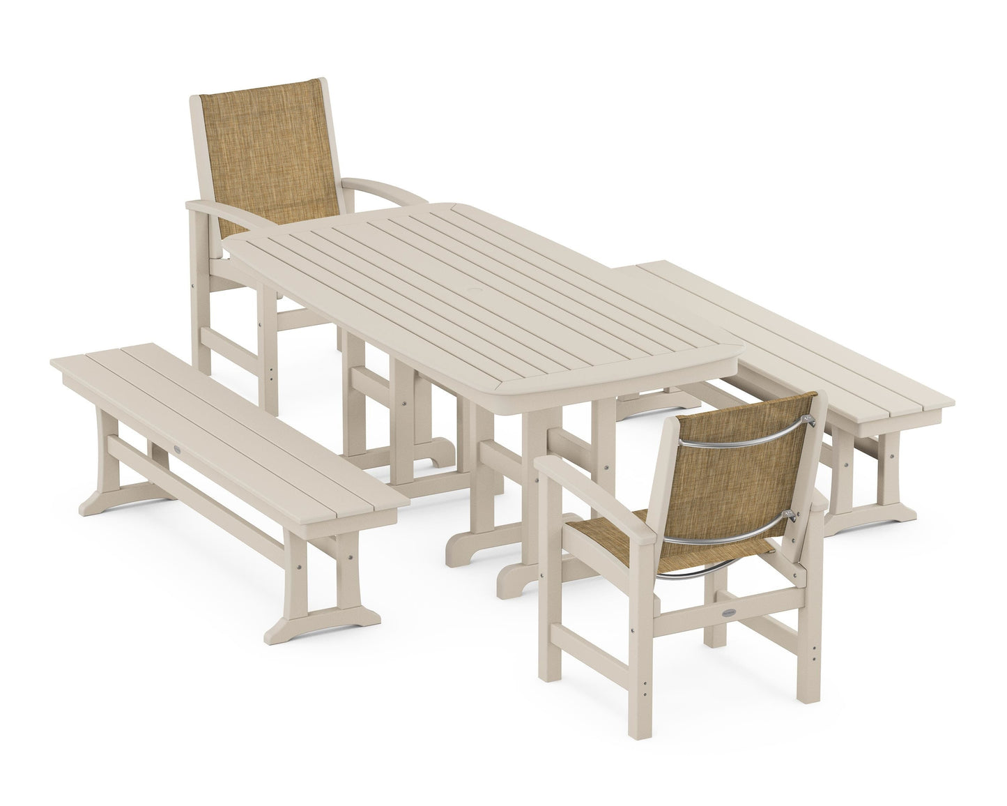 Coastal 5-Piece Dining Set