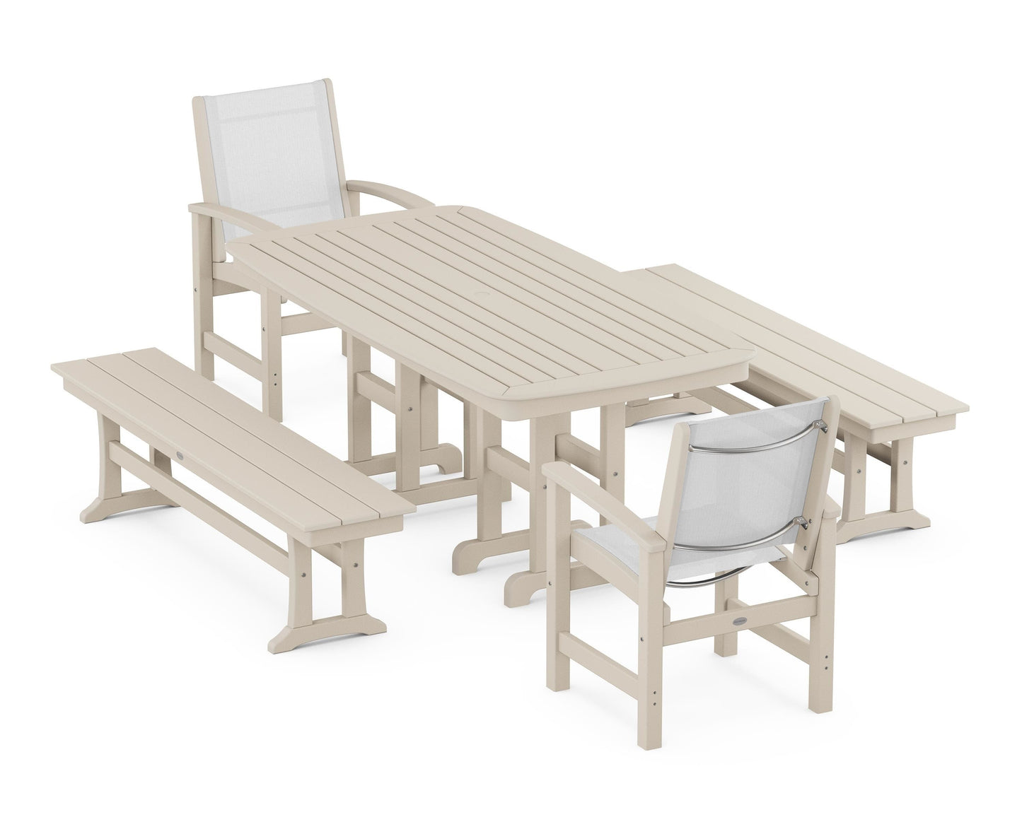 Coastal 5-Piece Dining Set