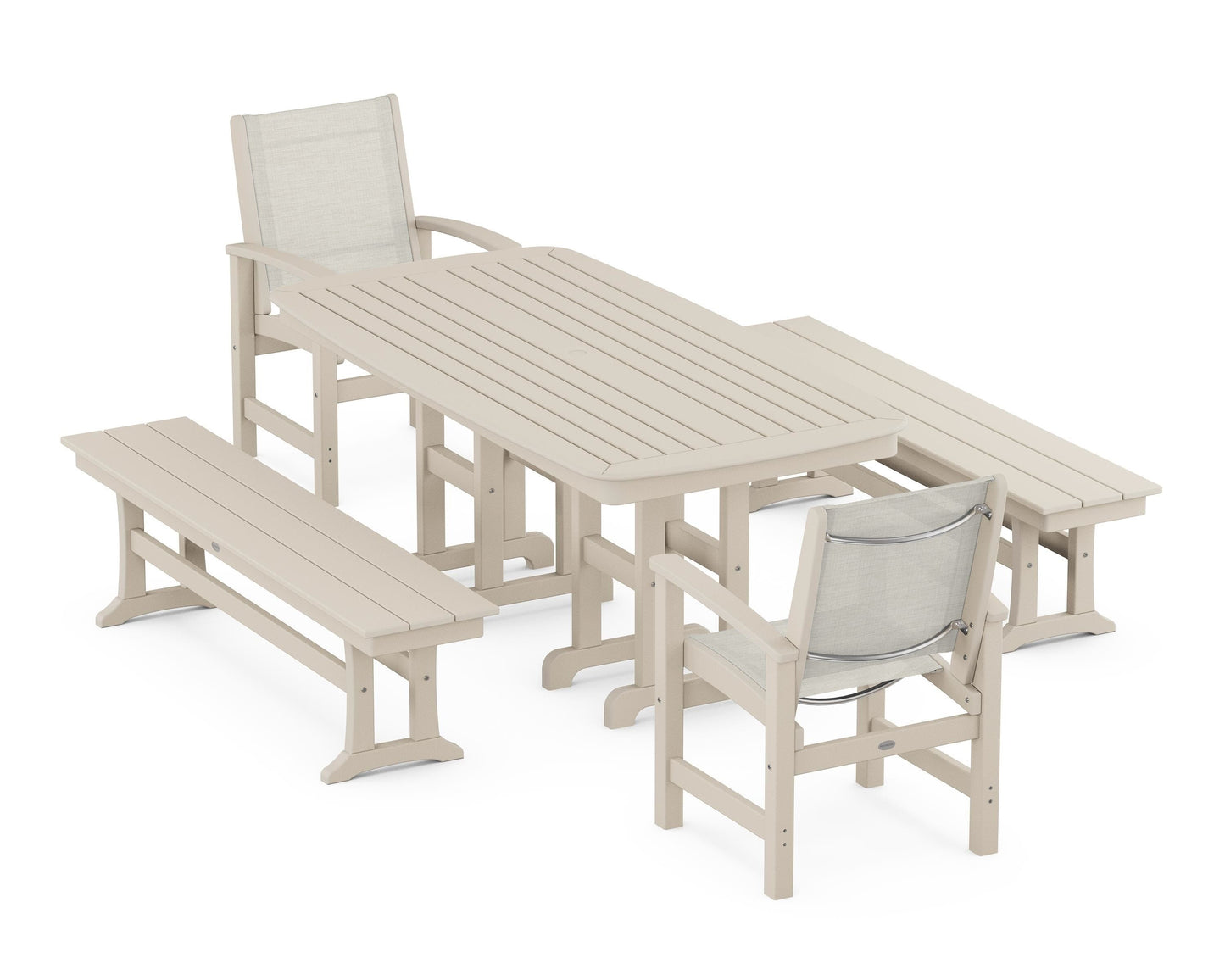 Coastal 5-Piece Dining Set