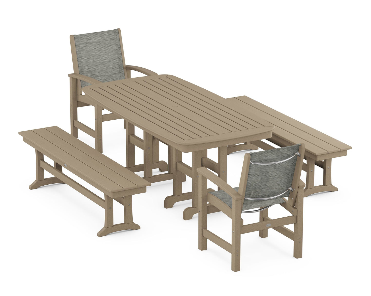 Coastal 5-Piece Dining Set