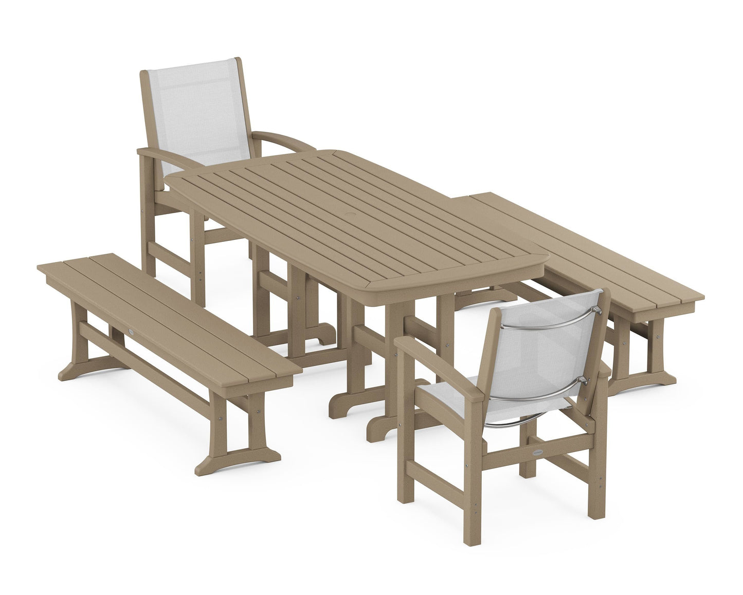 Coastal 5-Piece Dining Set