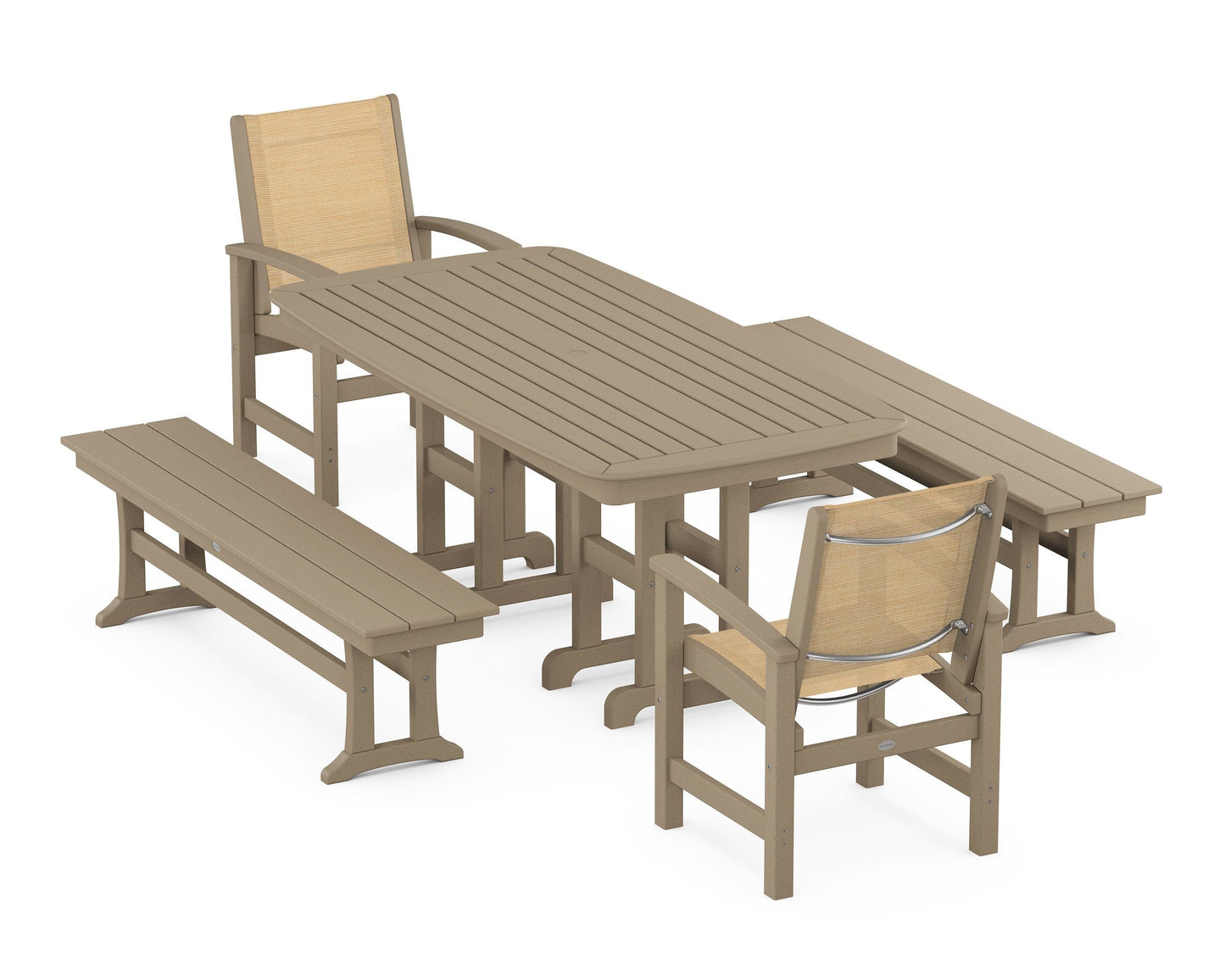 Coastal 5-Piece Dining Set