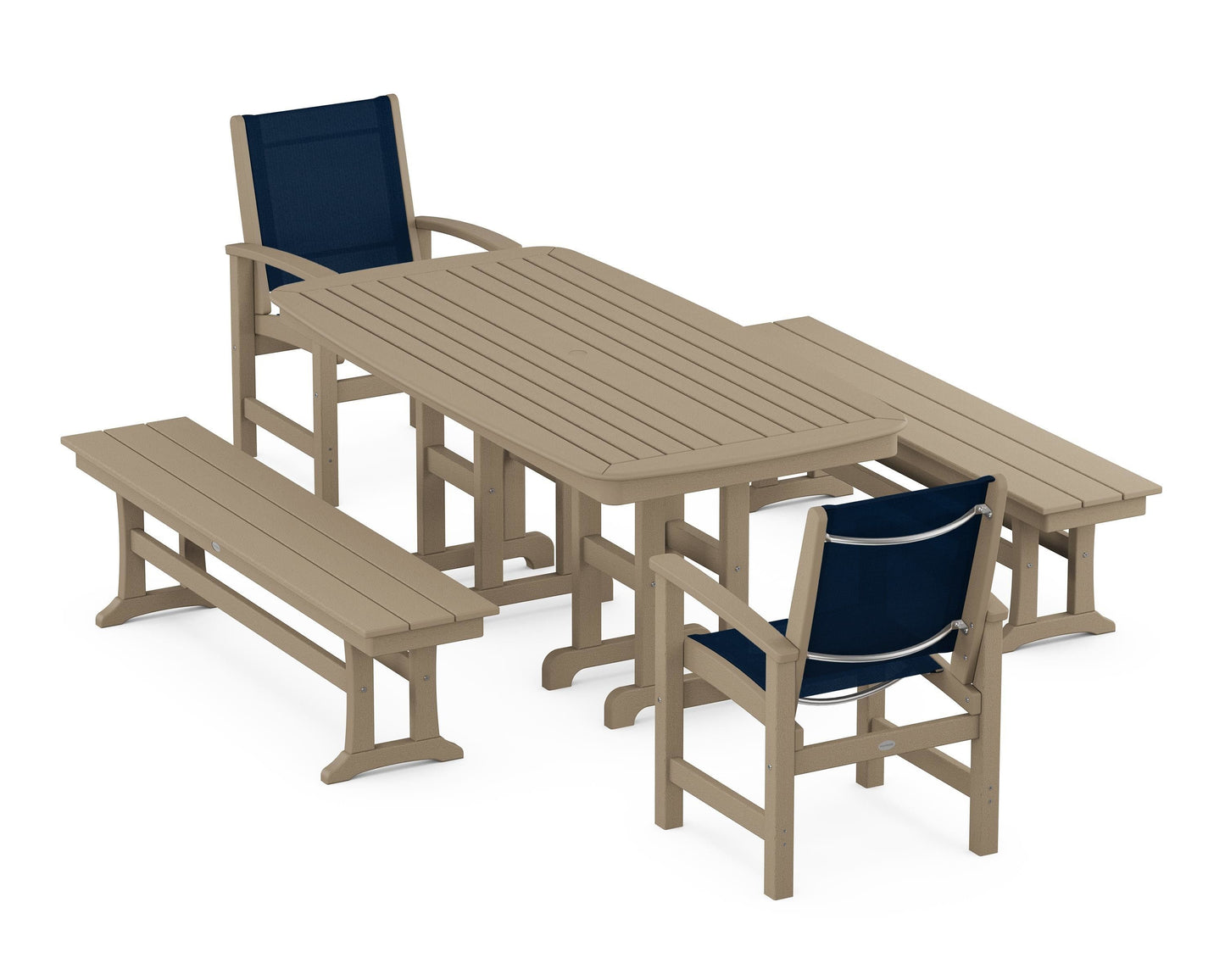 Coastal 5-Piece Dining Set