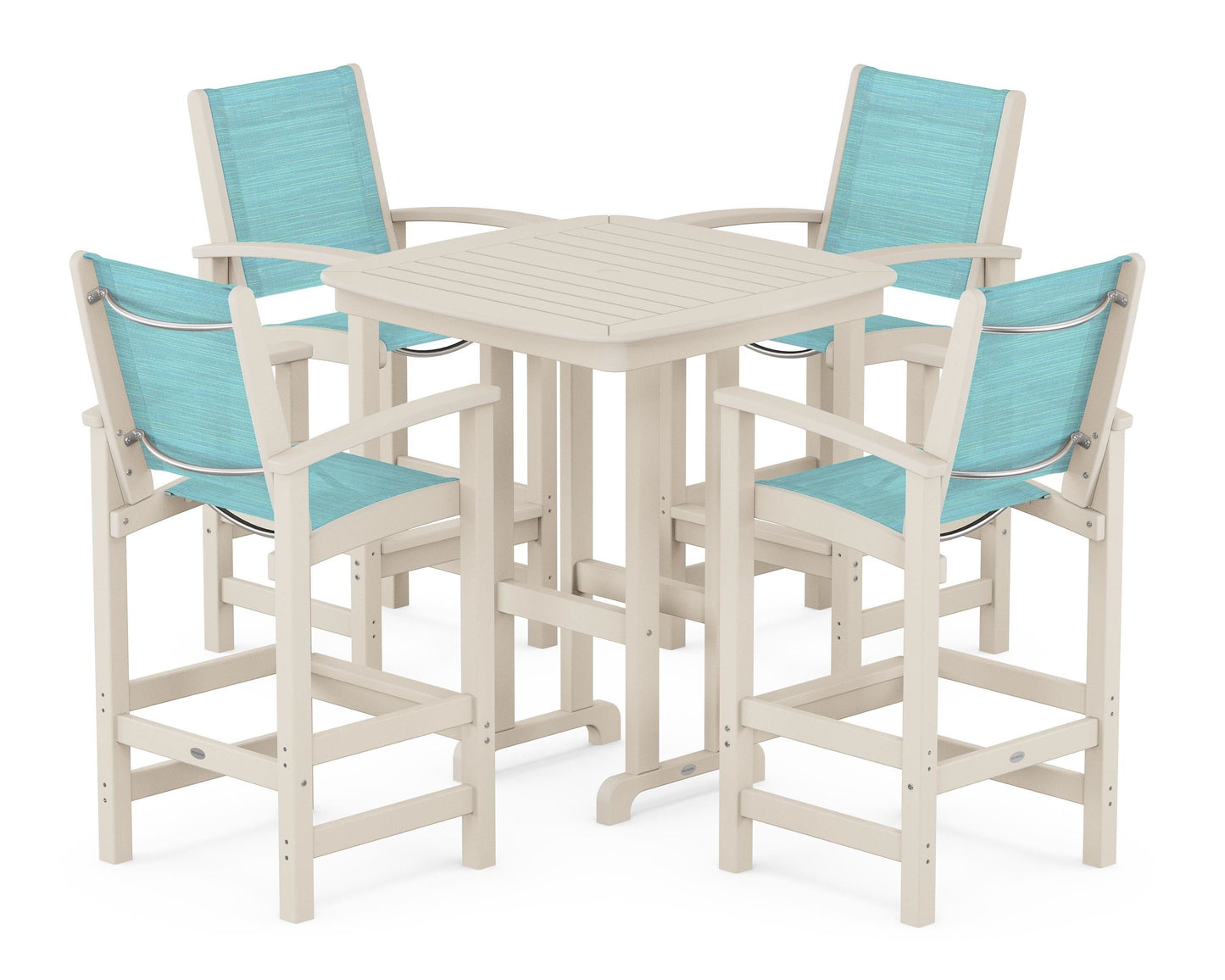 Coastal 5-Piece Bar Set