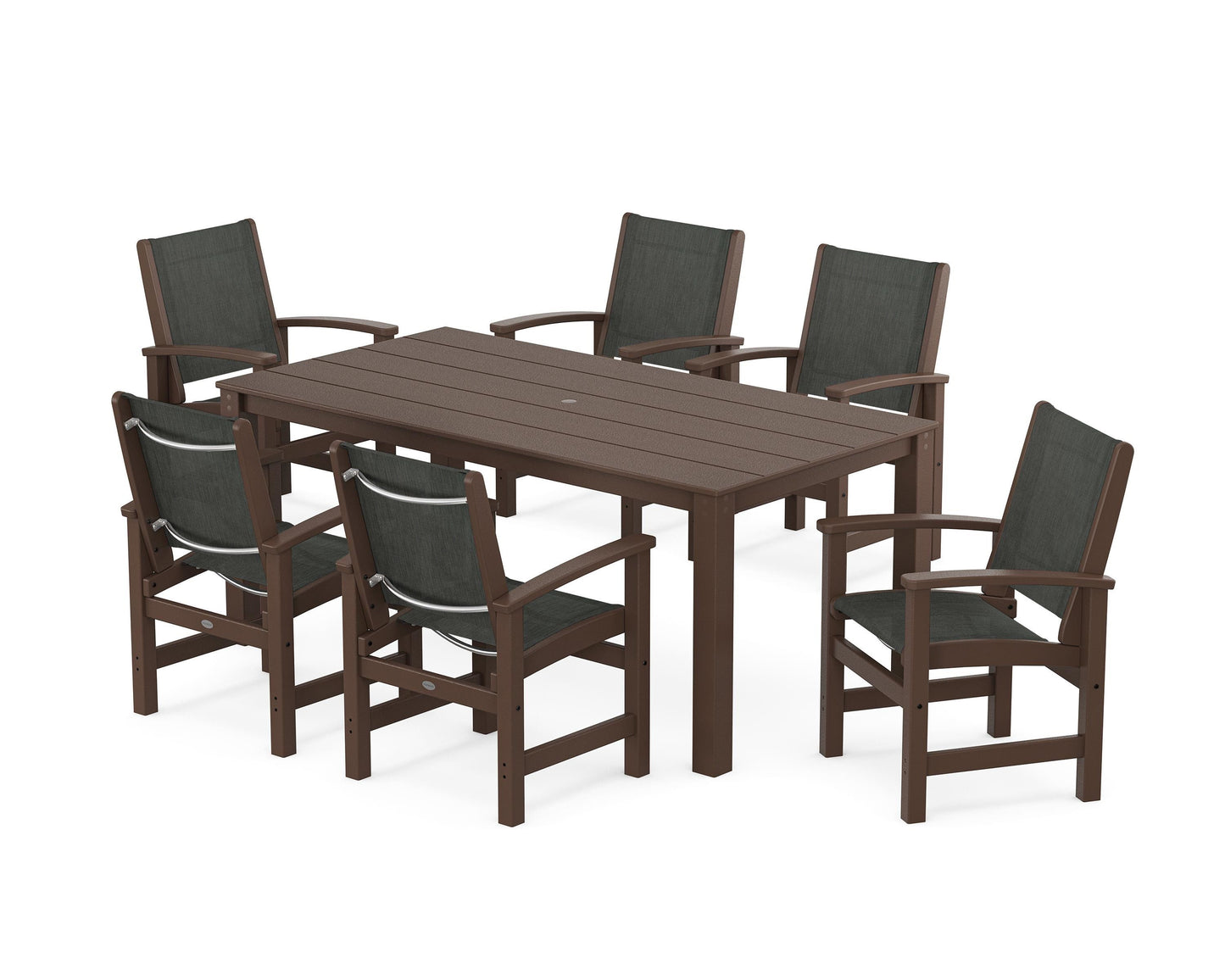 Coastal 7-Piece Parsons Dining Set