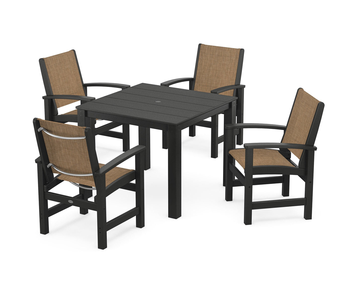 Coastal 5-Piece Parsons Dining Set