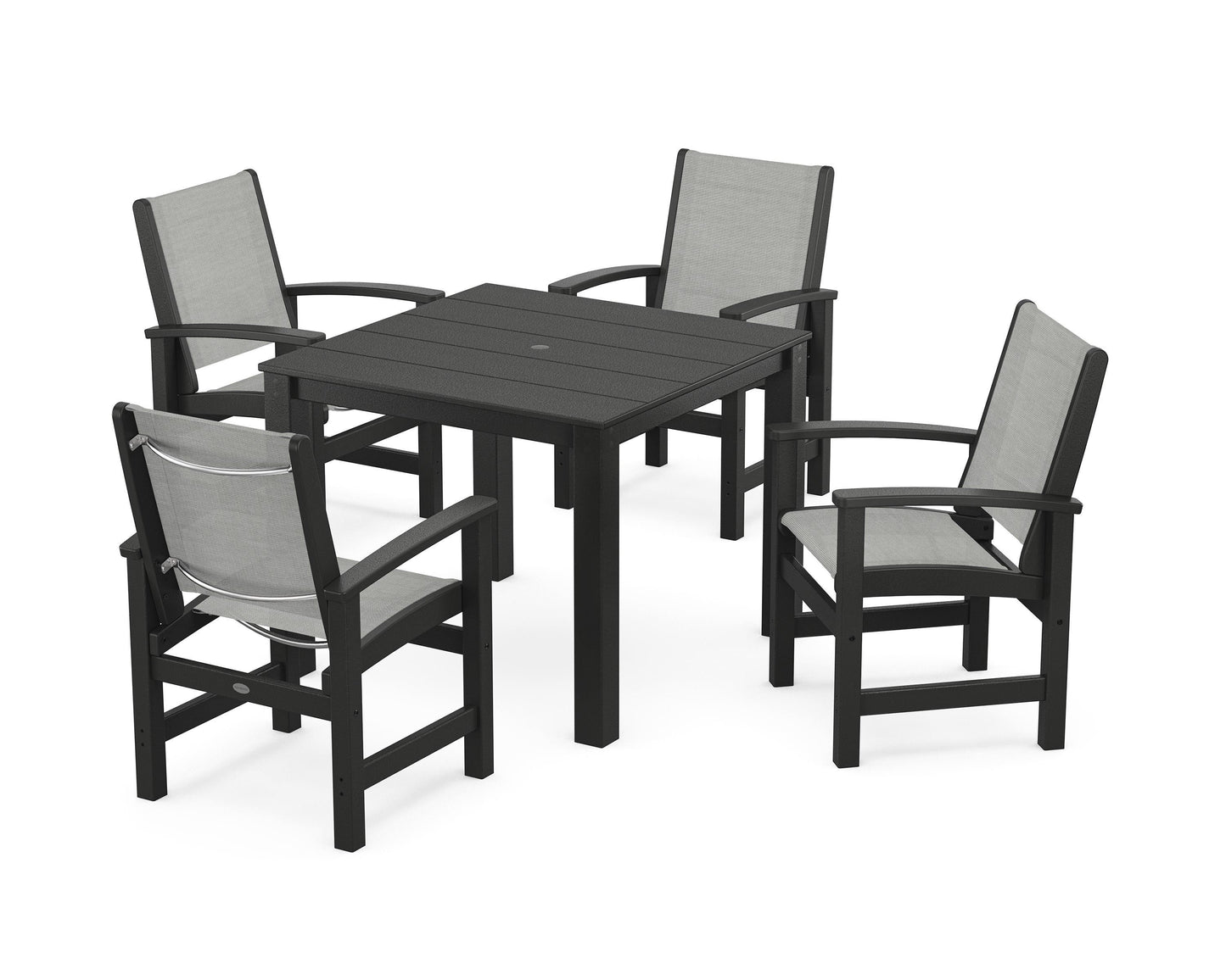 Coastal 5-Piece Parsons Dining Set