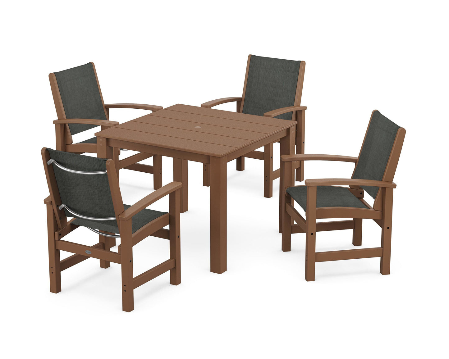 Coastal 5-Piece Parsons Dining Set