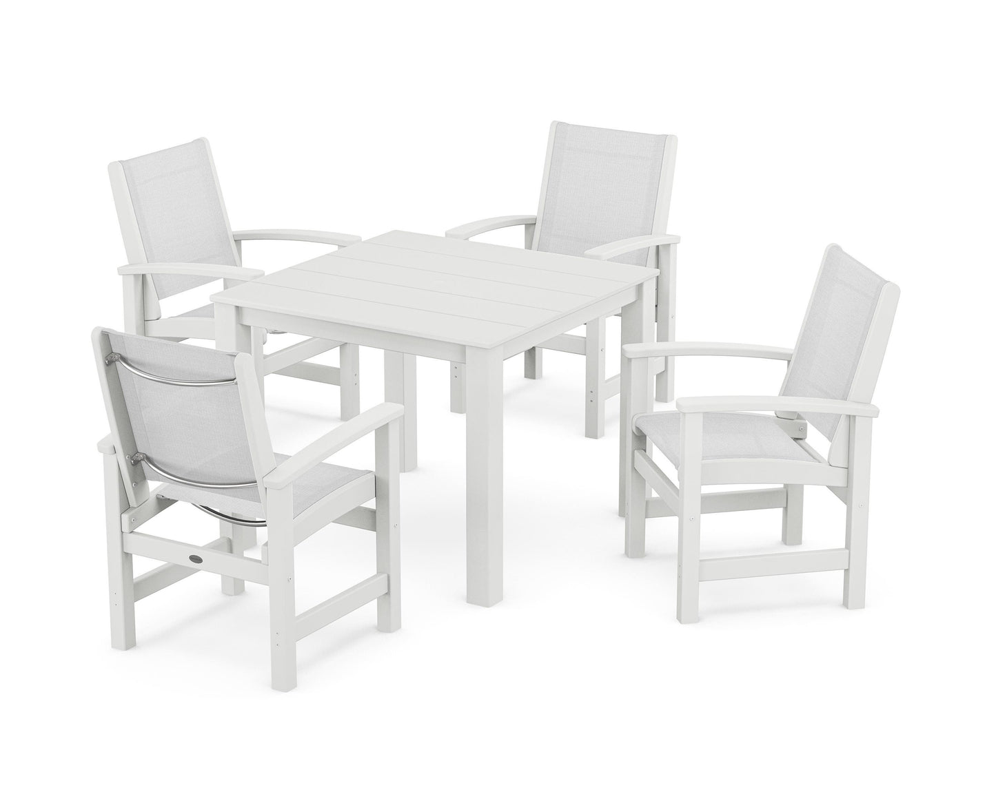 Coastal 5-Piece Parsons Dining Set