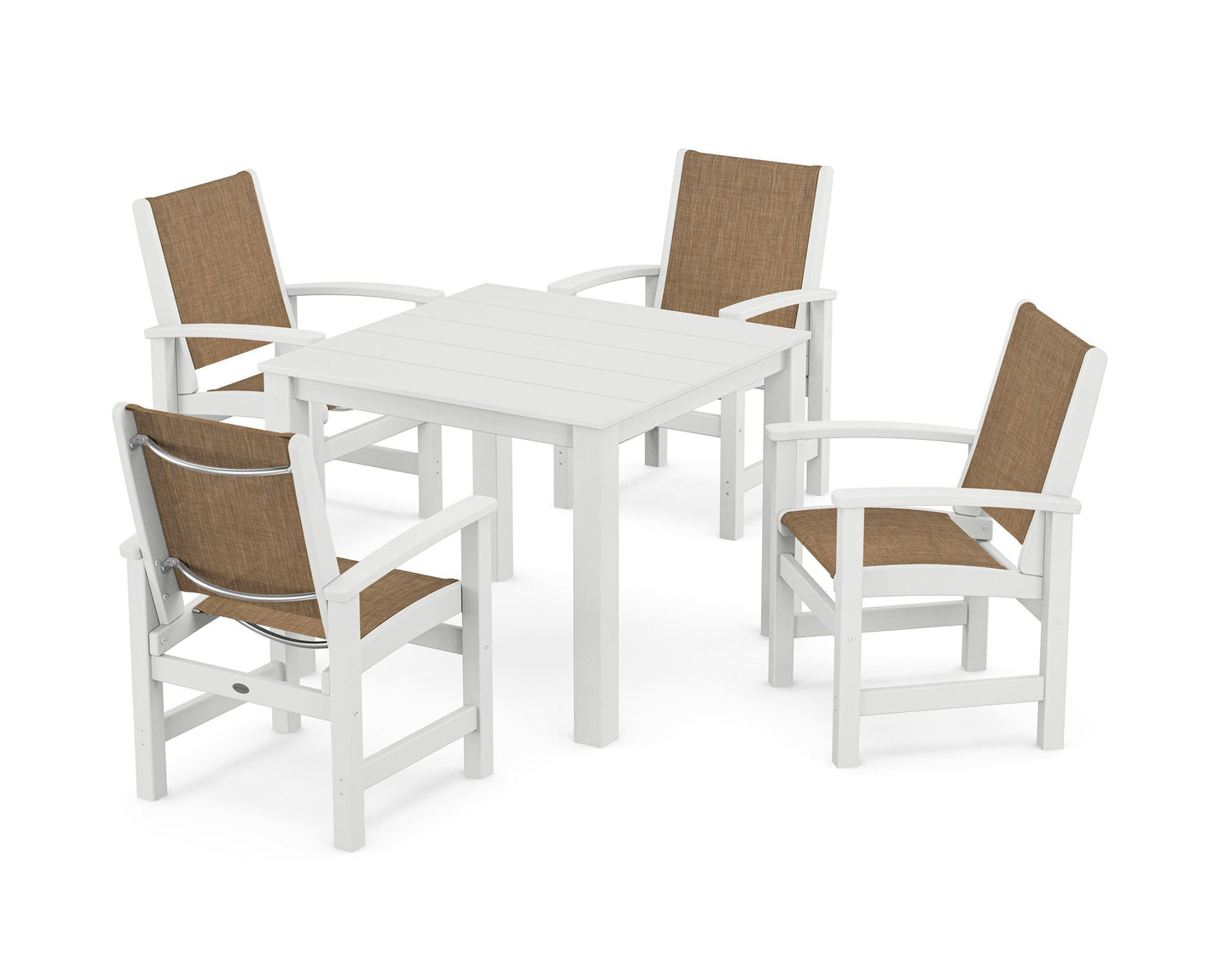 Coastal 5-Piece Parsons Dining Set