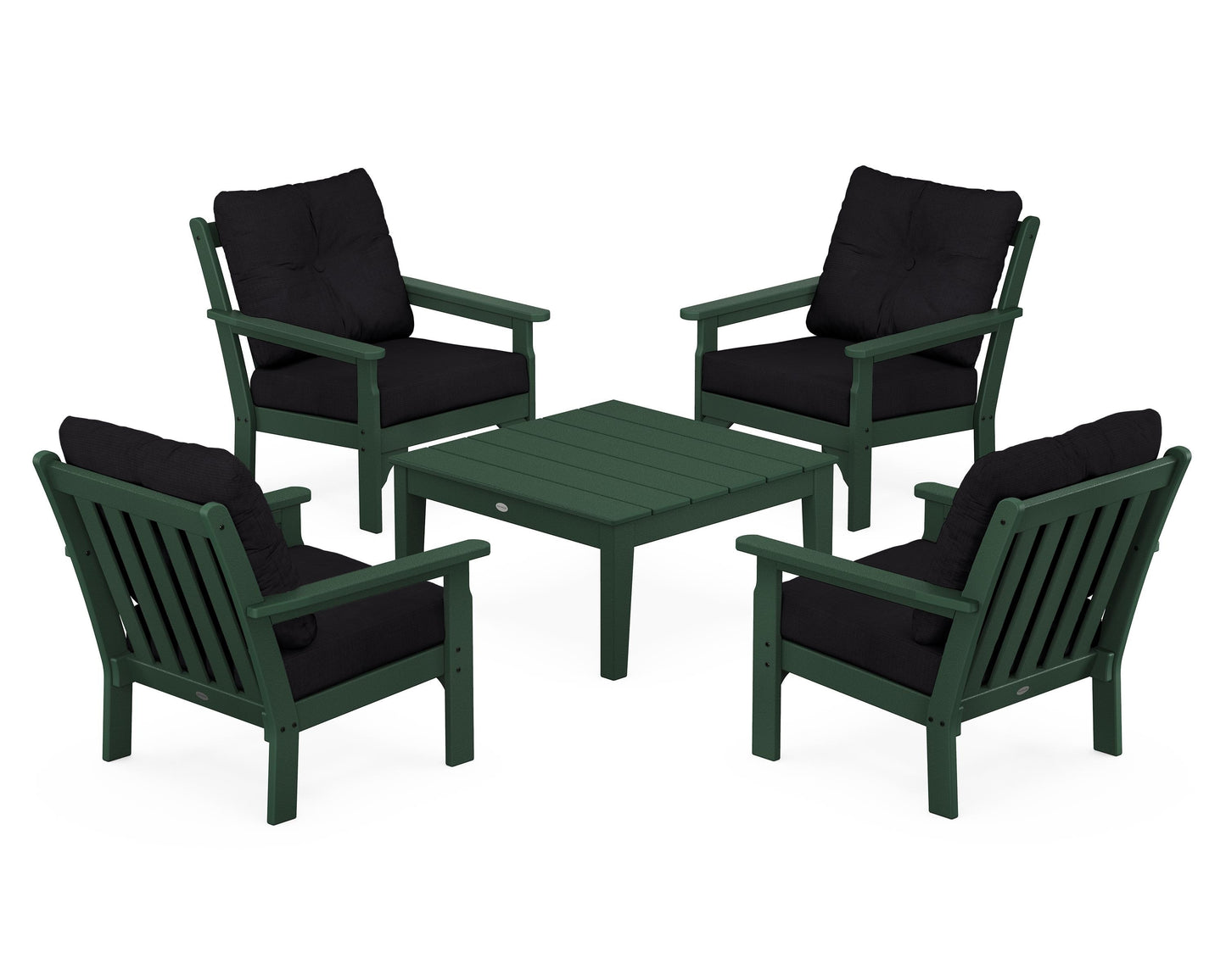 Vineyard 5-Piece Deep Seating Conversation Set