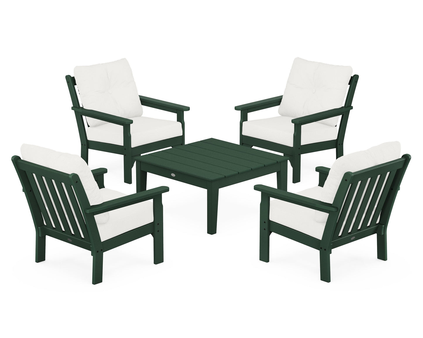 Vineyard 5-Piece Deep Seating Conversation Set