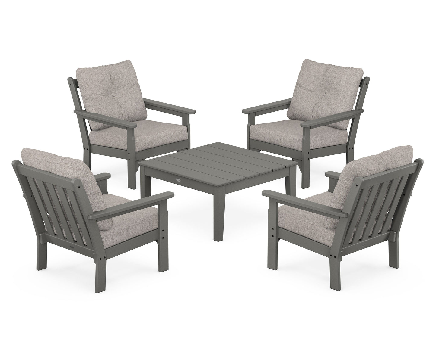 Vineyard 5-Piece Deep Seating Conversation Set