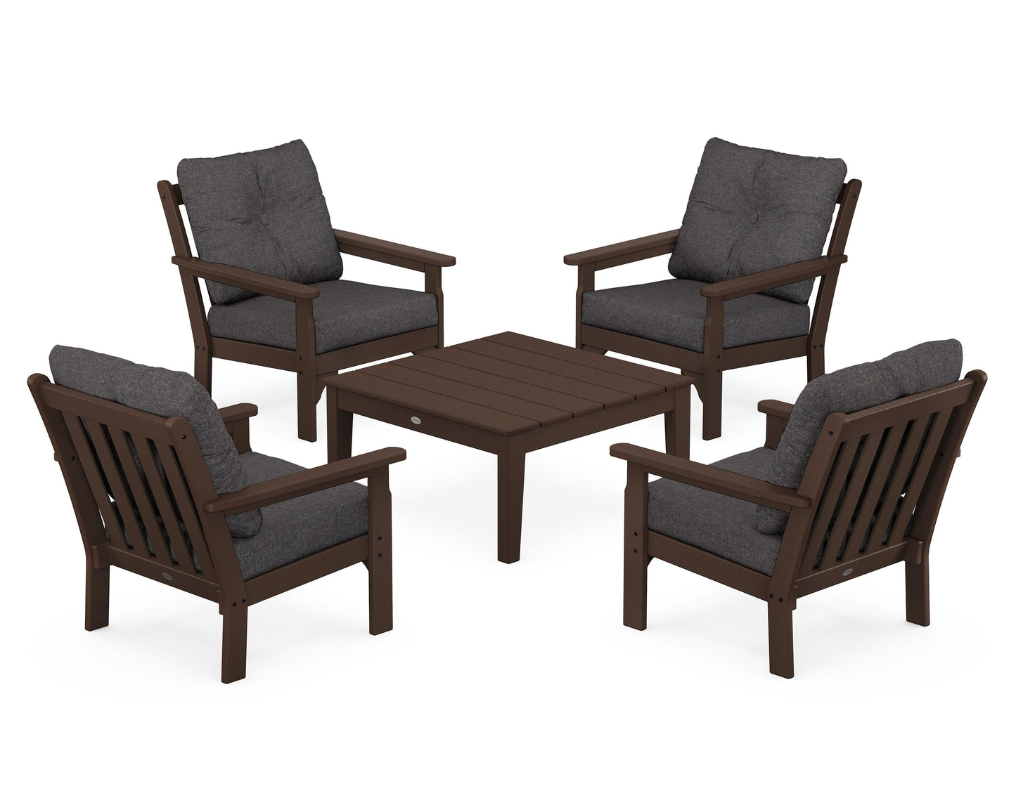 Vineyard 5-Piece Deep Seating Conversation Set