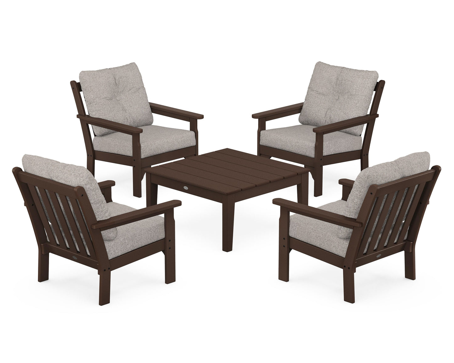 Vineyard 5-Piece Deep Seating Conversation Set