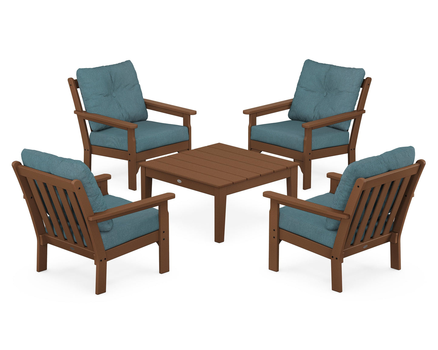 Vineyard 5-Piece Deep Seating Conversation Set