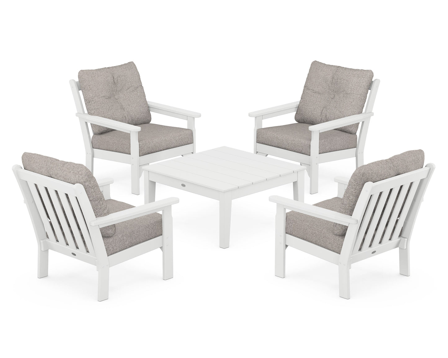 Vineyard 5-Piece Deep Seating Conversation Set