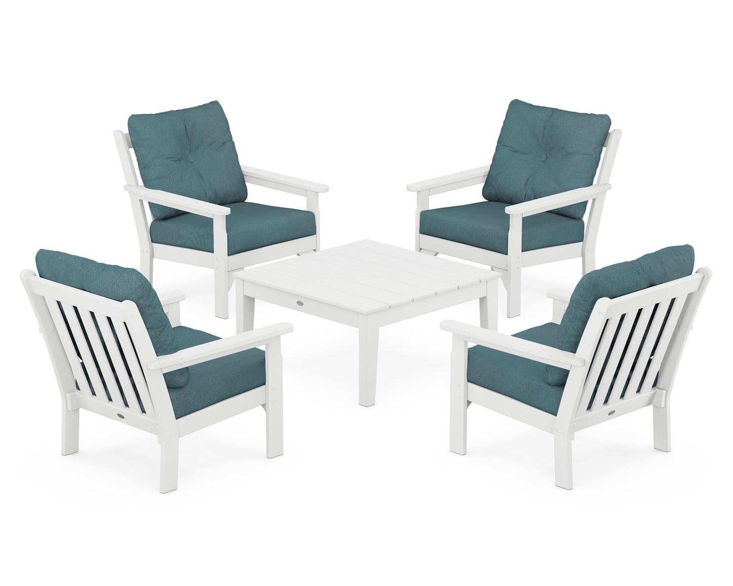 Vineyard 5-Piece Deep Seating Conversation Set