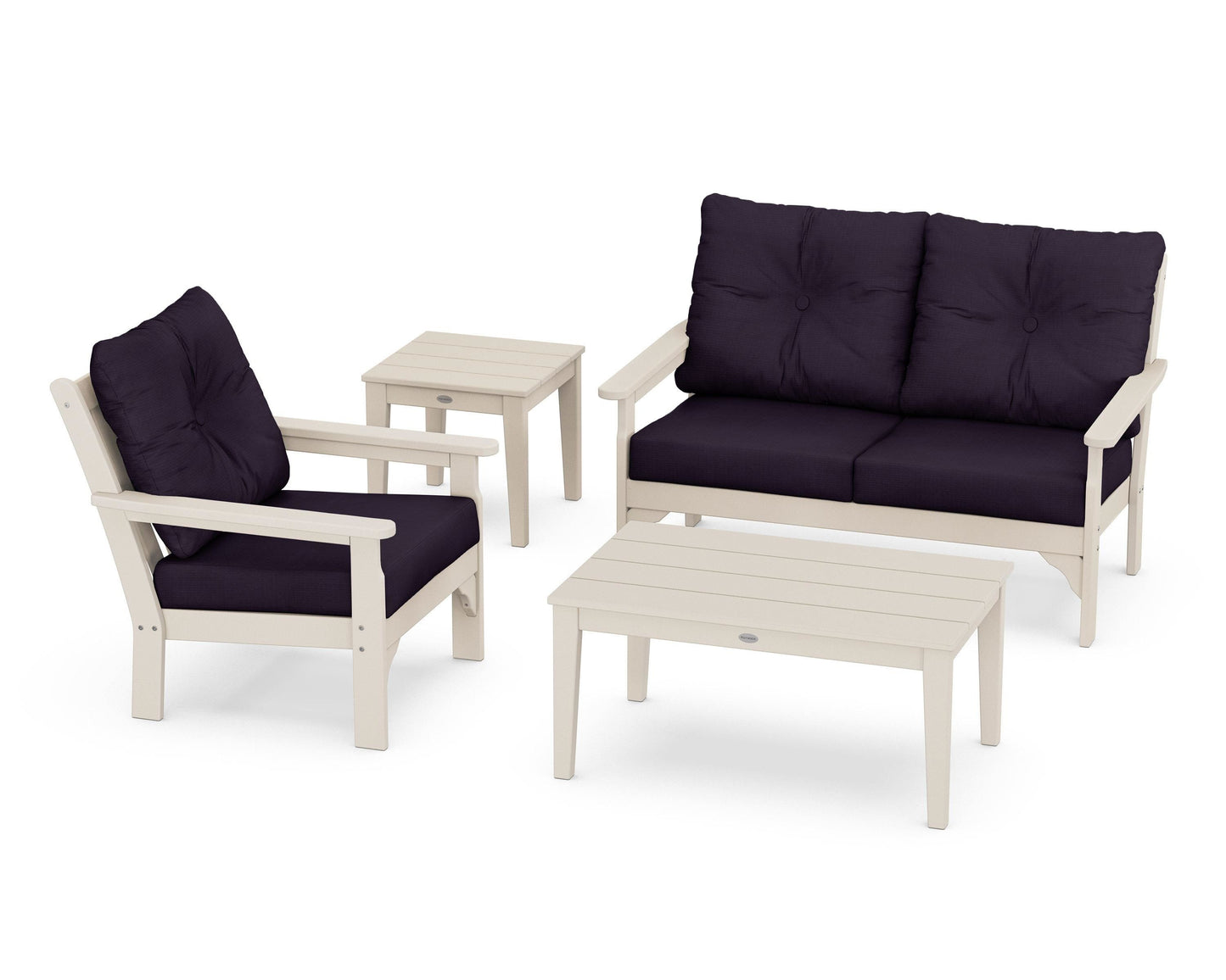 Vineyard 4-Piece Deep Seating Set