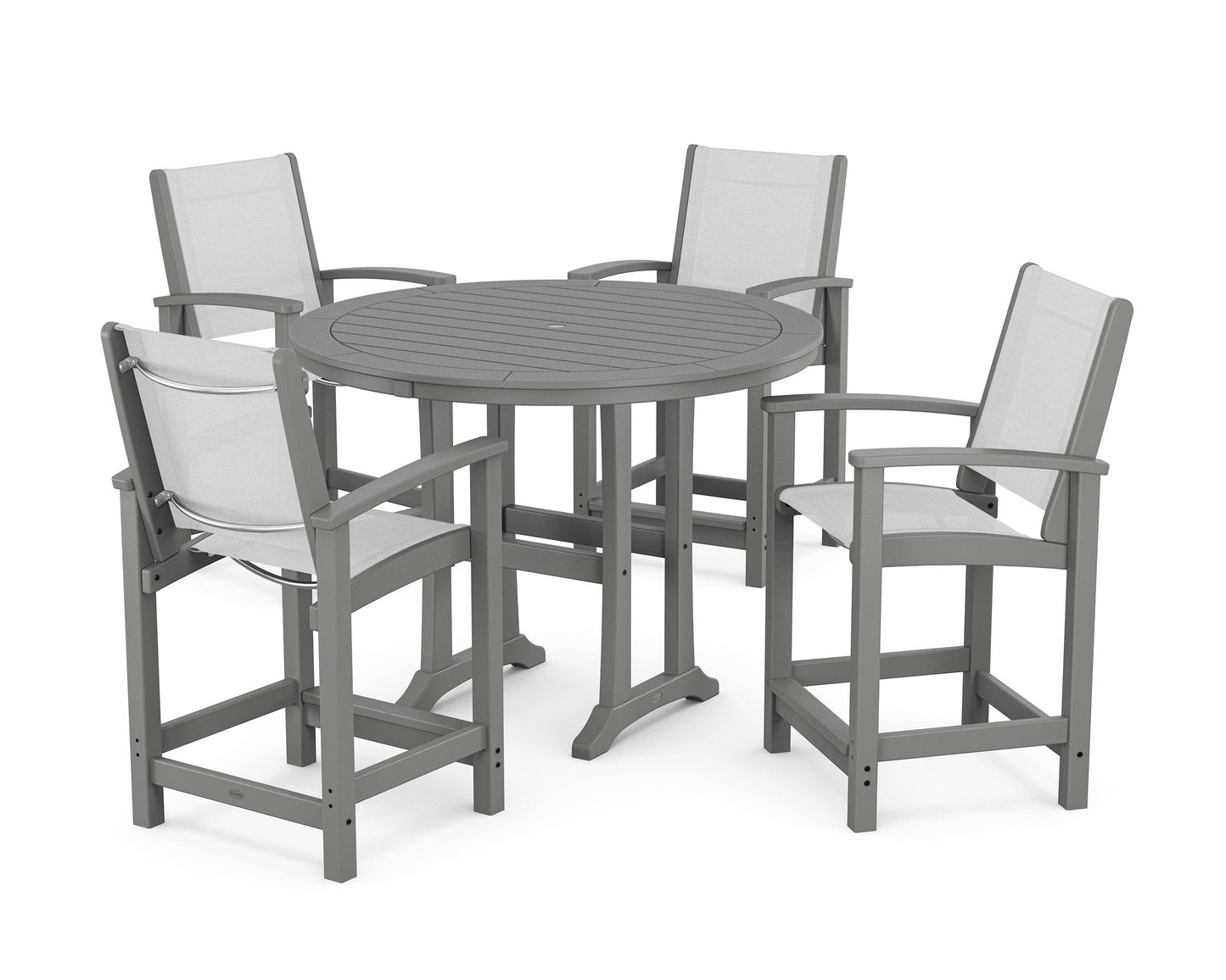 Coastal 5-Piece Counter Set