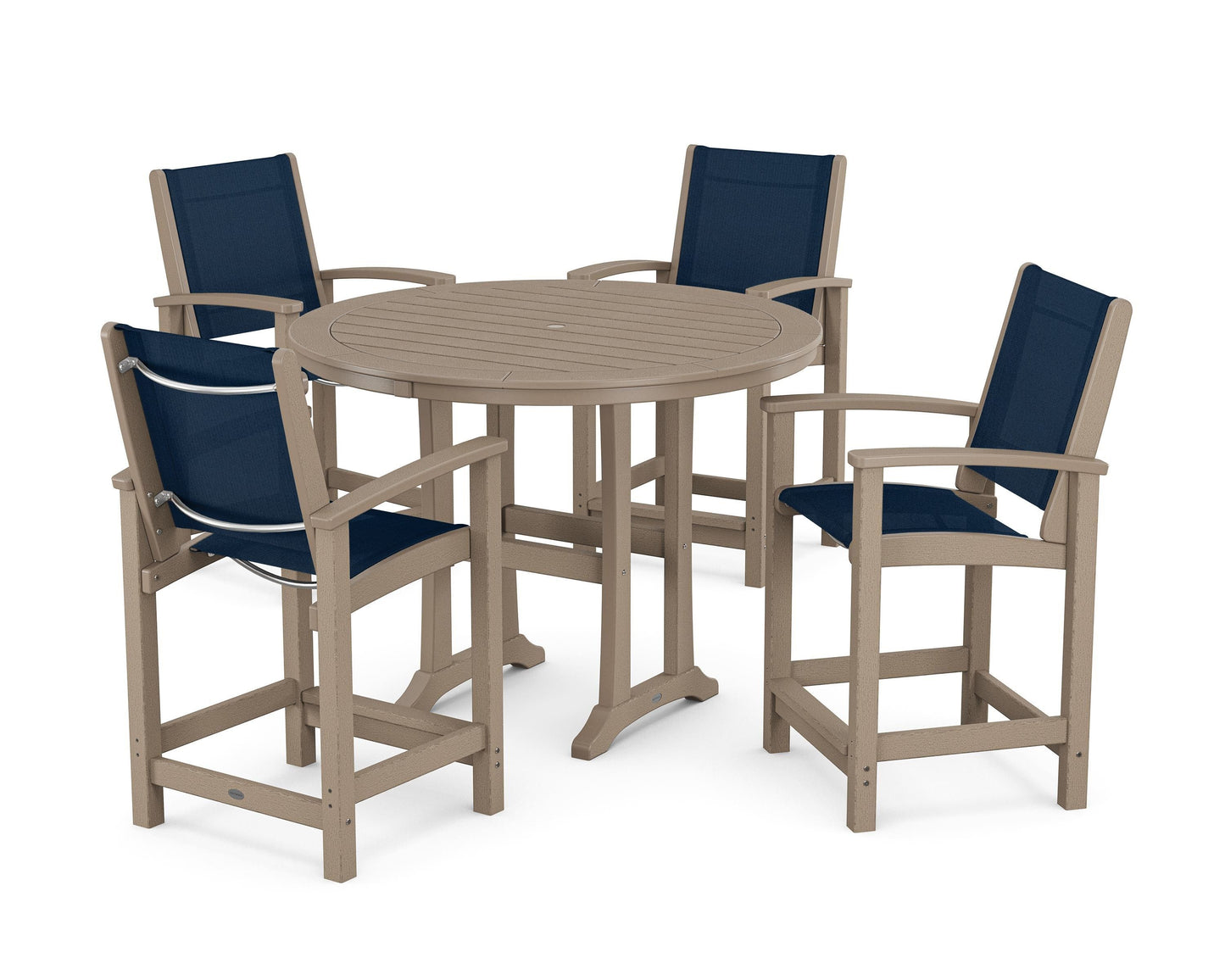 Coastal 5-Piece Counter Set