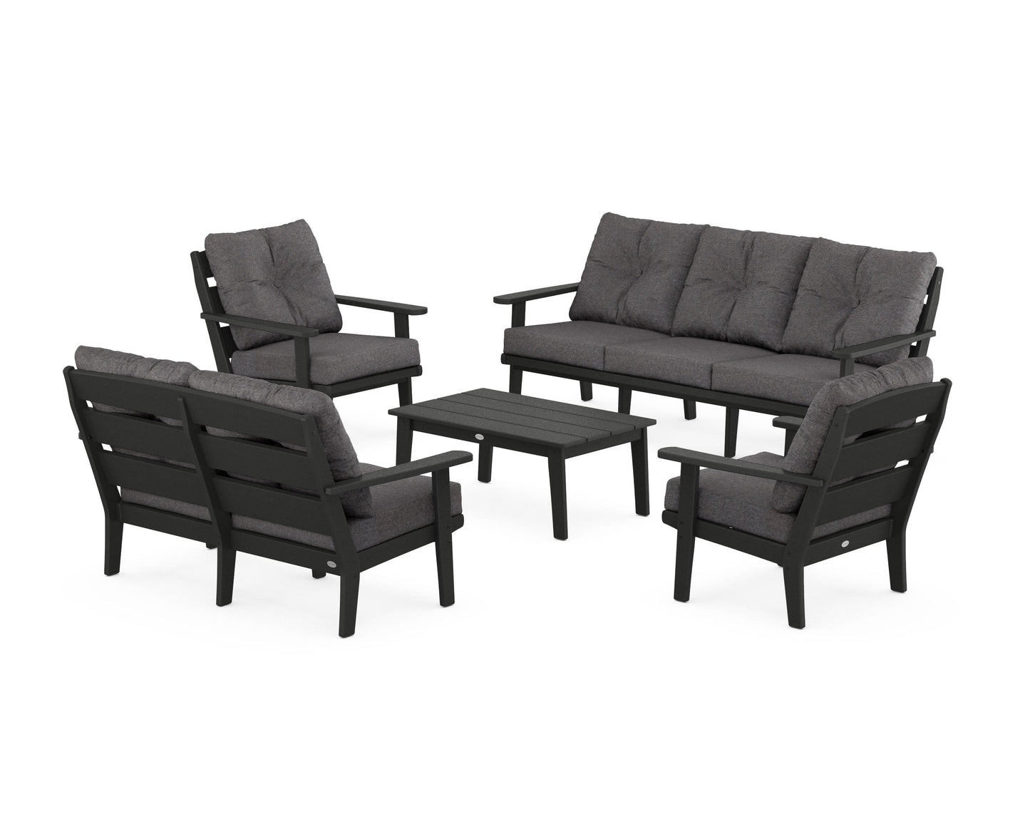 Lakeside 5-Piece Lounge Sofa Set