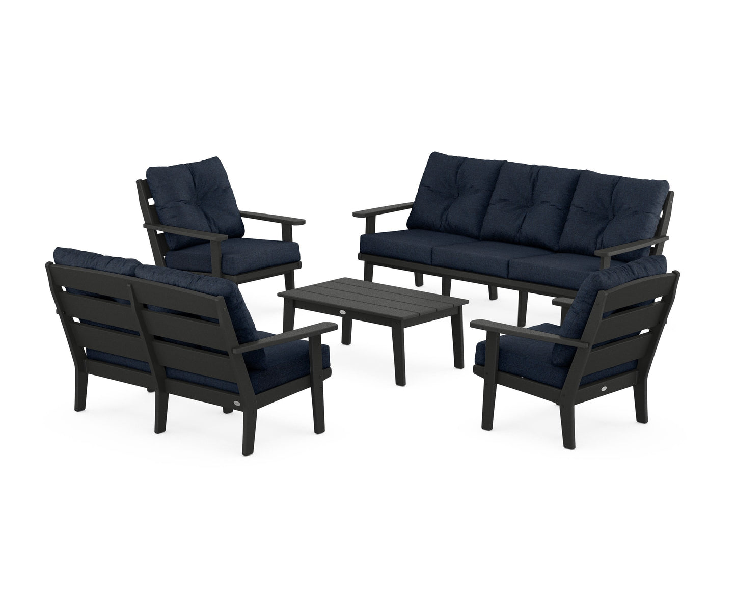 Lakeside 5-Piece Lounge Sofa Set