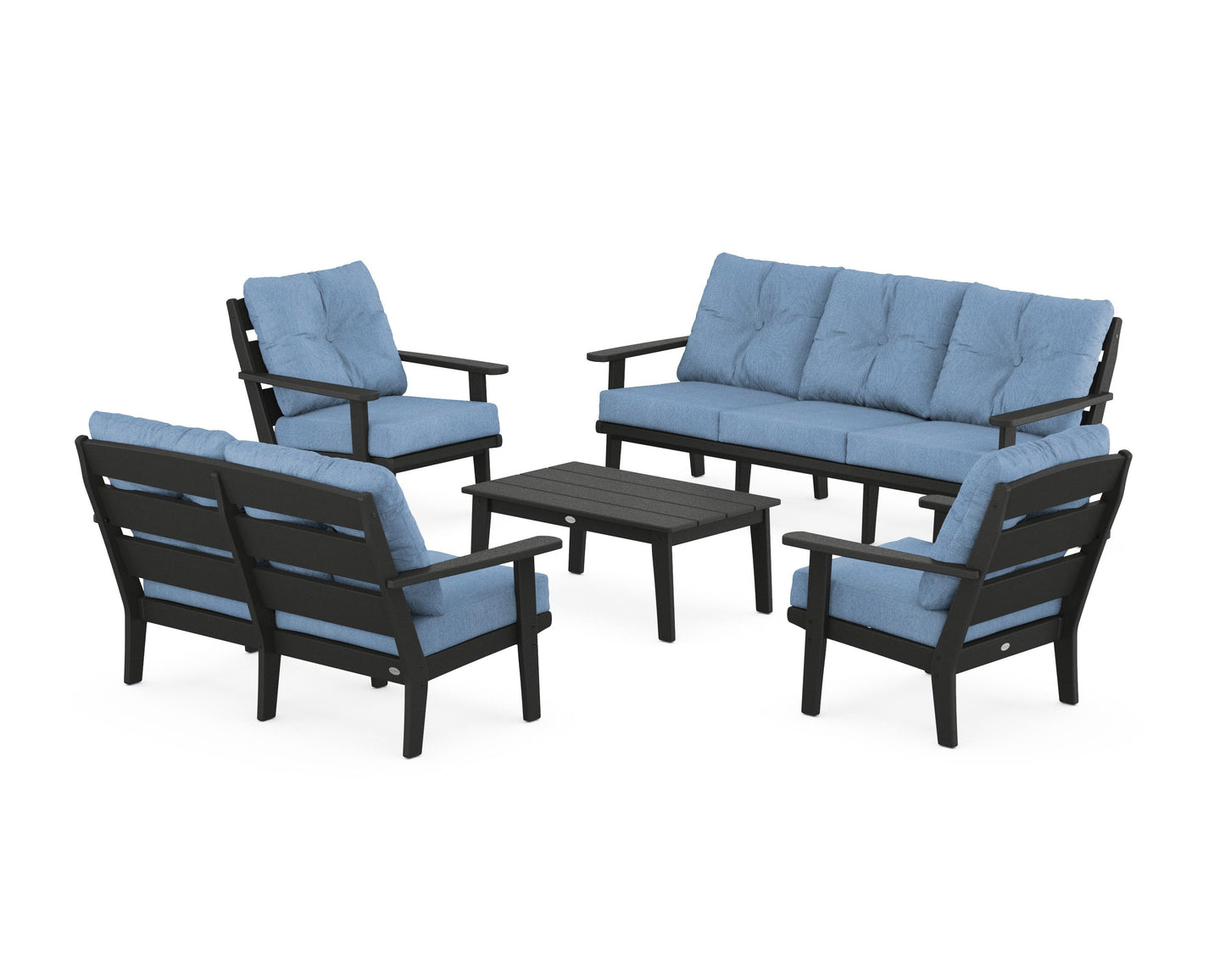 Lakeside 5-Piece Lounge Sofa Set