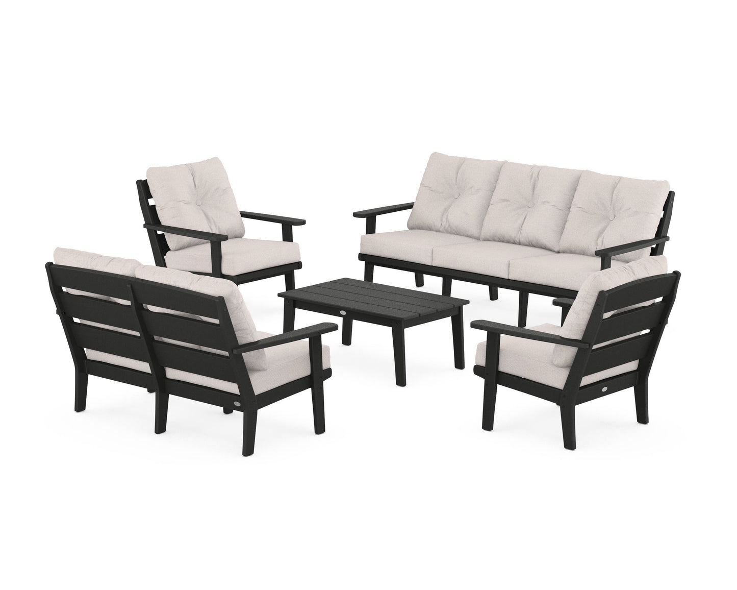 Lakeside 5-Piece Lounge Sofa Set